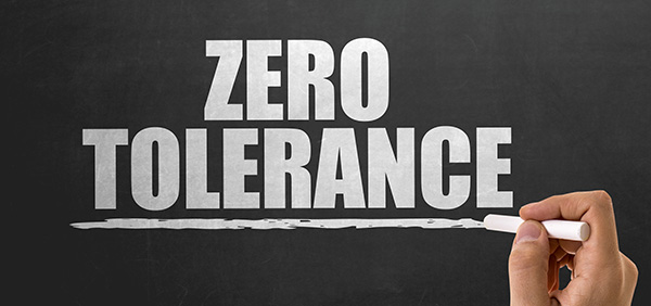 zero tolerance policing uk